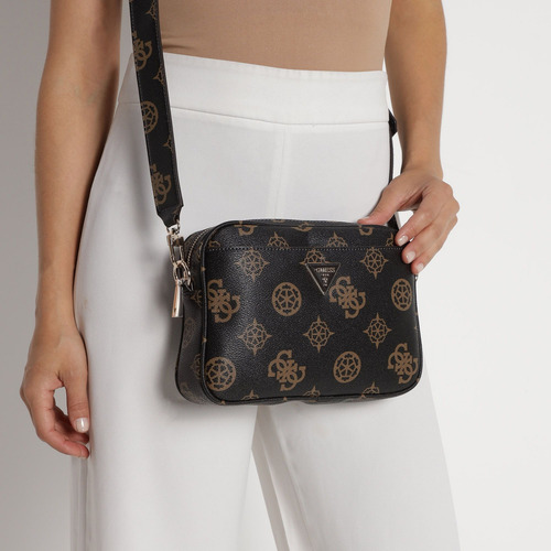 Bolsa Guess Crossbody Estilo Cámara 100% Original Nueva