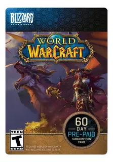 World Of Warcraft Tiempo De Juego | 60 Días | América