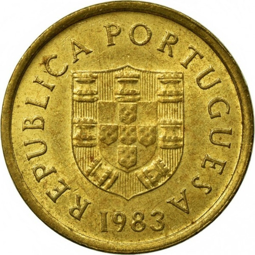 * Portugal 1 Escudo De 1983. Sin Circular! Km# 631