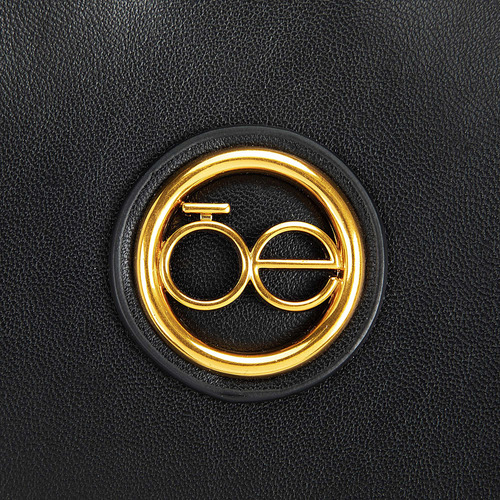 Bolsa Tote 2 En 1 Cloe Adaixy I Mediano Color Negro