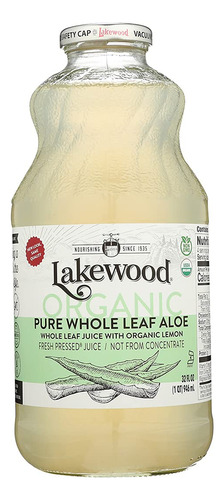 Lakewood Organic Aloe Vera Leaf Juice 946ml