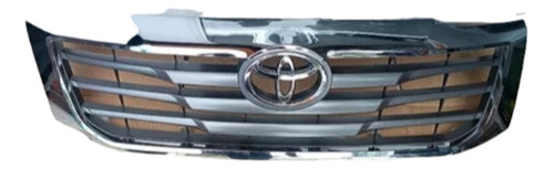 Parrilla Frontal Cromada  Hilux Toyota 2012/2013/2014/2015 