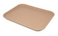 Charola De Plástico Beige De 42 X 33 Excelente Calidad