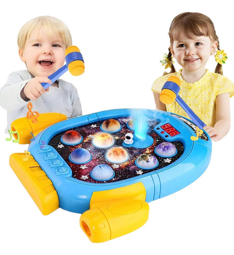Juego Eléctrico De Golpear Topos Para Niños