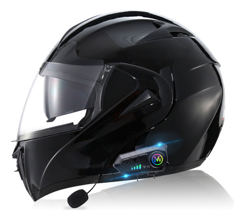 Casco Integral Para Karting/off-road O Moto Con Bluetooth