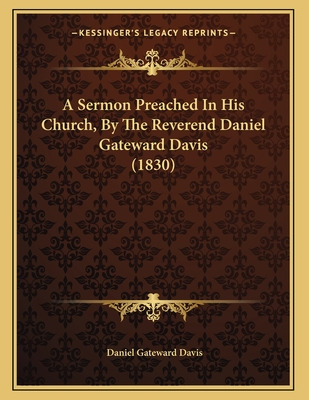 Libro A Sermon Preached In His Church, By The Reverend Da...