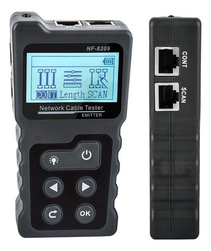 Testador De Cabo De Rede Lcd Multifuncional Wire Tracker .