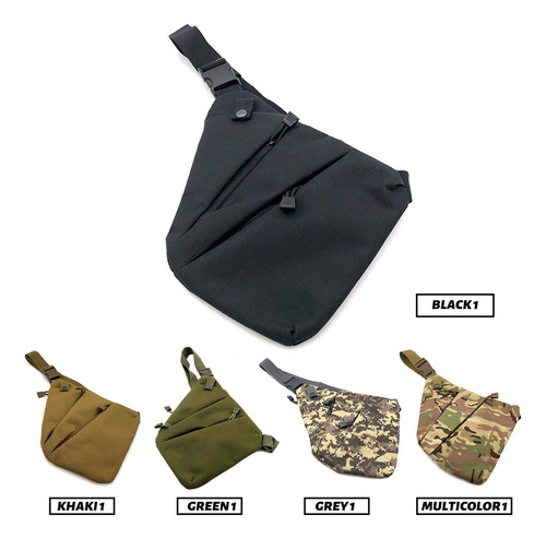 Bolsa Cruzada Impermeable Para Derecha/izquierda Para Hombre