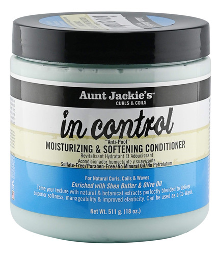 Aunt Jackies Curls And Coils - Acondicionador De Cabello Pa.