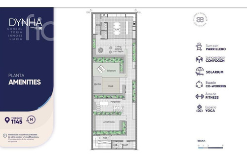 Imagen 20 de 30 de Venta Departamento De Un Dormitorio Con Balcón Cochera Y Amenities Barrio Martina Estrenar