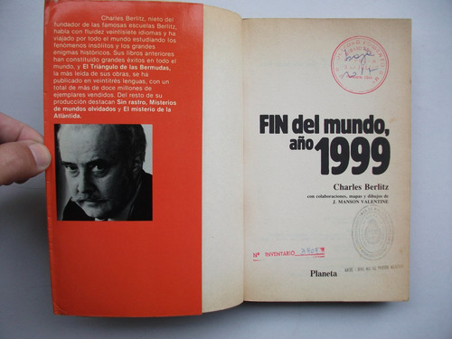 Fin Del Mundo Año 1999 - Charles Berlitz