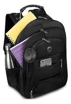 Comprar Mochila Bolsa Notebook Masculina Feminina Impermeável Resistente Reforçada Grande Executiva Escolar Viagem Faculdade Cor Preto Mochilândia M-81015 40 L