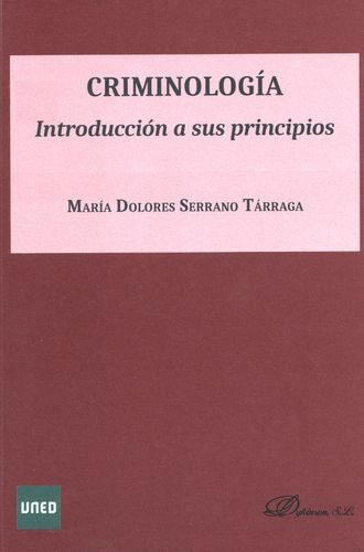 Libro Criminología. Introducción A Sus Principios