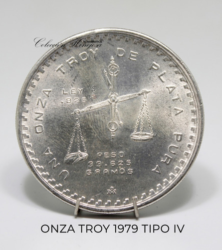 Una Onza Troy Plata 925. Año 1979