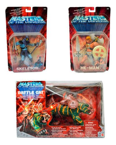 Battle Cat + He-man + Skeletor Masters Of The Universe 200x