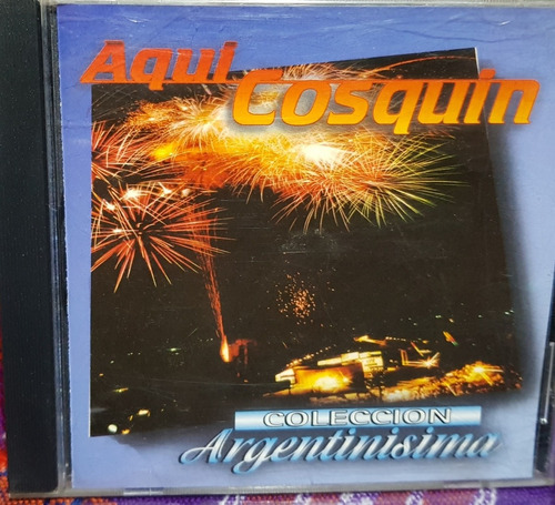 Folklore Aqui Cosquin Cd Vs Interpretes Coleccargentinisim 