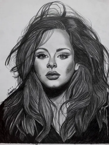 comprar Dibujos Y Retratos A Lápiz Profesionales Adele