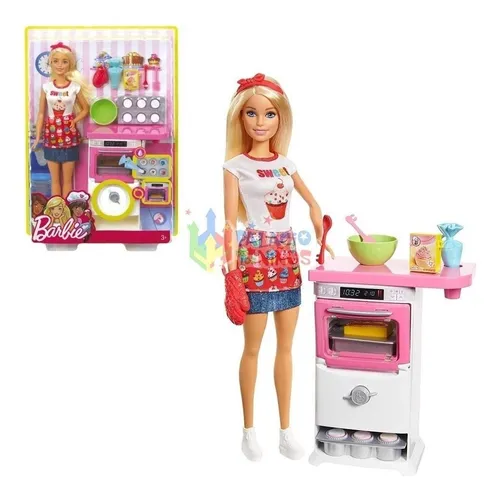 Barbie chef cheap de pastelitos
