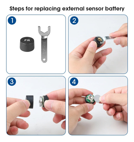 Sensor Externo Tpms Universal Para Multimídia Android