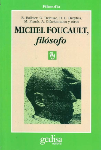 Michel Foucault Filósofo / Aa Vv (envíos)