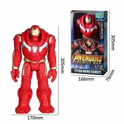 Iron Man 30 Cm Articulado Hulkbuster Avengers Infinity War