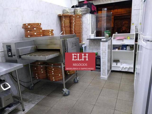 Ponto À Venda, Pizzaria Delivery - Por R$ 60.000 - Ipiranga - São Paulo/sp - Pt0175