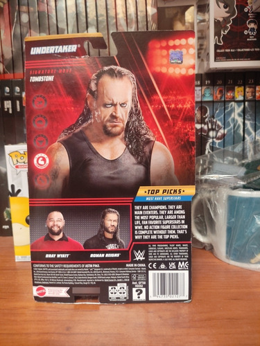 Imagen 4 de 4 de Figura Undertaker Wwe Nueva