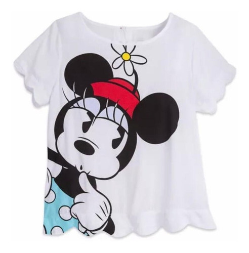 Minnie Mouse Top Polo Para Mujeres Talla Small Disney Store 