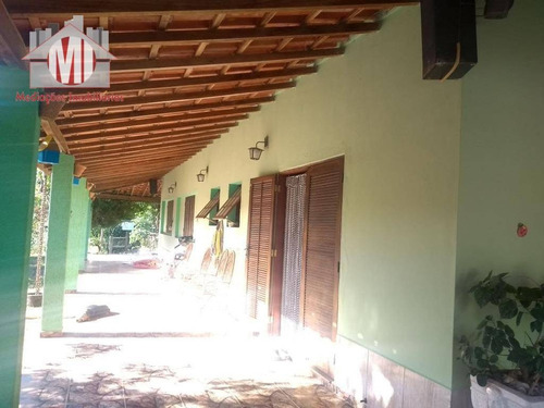 Imagem 8 de 30 de Chácara Rica Em Água Com Lago, 04 Dormitórios À Venda, 10000 M² Por R$ 640.000 - Pedra Bela/sp - Ch0250