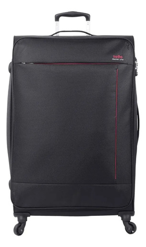 Maleta Grande Travel Lite Color Negro Totto Original