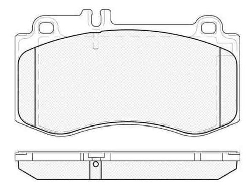 Pastilla De Freno Mercedes Benz Clase E 350 3.5 - 4.7 - 5.5