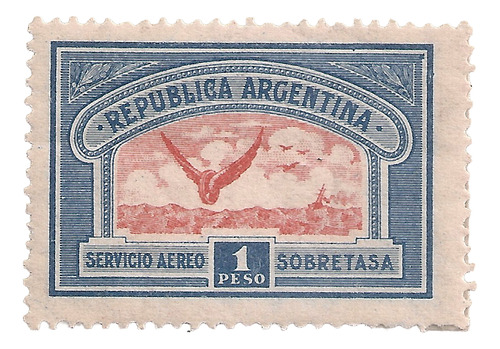 Argentina - Primer Serie Aérea - Año 1928 - Gj 650