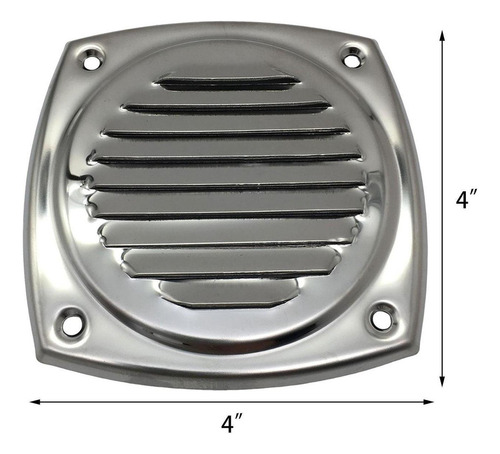 Rejilla De Ventilación De Aire 4 Pulgadas X 4 Pulgadas