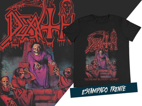 Camiseta Death Metal Death C8