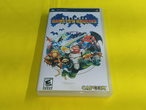 Ultimate Ghosts N Goblins Psp Portada Custom (Usado)