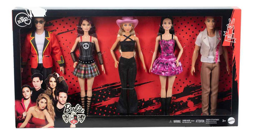 Barbie Rbd Paquete De 5 Personajes Set Edición De Colección (Usado)