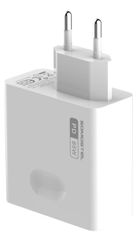 Cargador Super Rapido 65w Sms-q15 Somostel Tipo C - Ios Appl