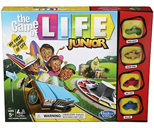 El Juego De Mesa Game Of Life Junior Para Niños De 5 Años En