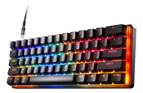 Steelseries - Teclado Hipermagnetico Apex Pro Mini Para Jueg