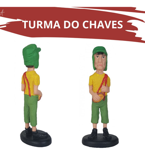 Boneco Chaves Turma Do Chaves Coleção Seu Madruga Em Resina