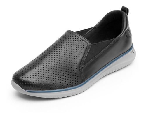 Imagen 2 de 8 de Tenis Flexi 107601 Negro Casual Salir Cómodo