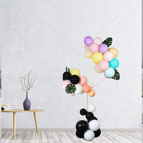 Kit De Columnas Para Globos Soporte Para Globos Con Base Diy