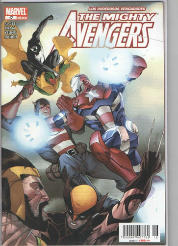 Comic Marvel The Mighty Avengers Los Poderosos Vengadores 17