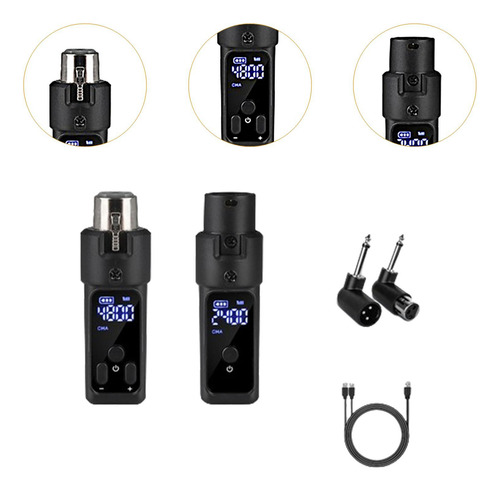 Receptor Transmisor De Micrófono Recargable, 1 Transmitir