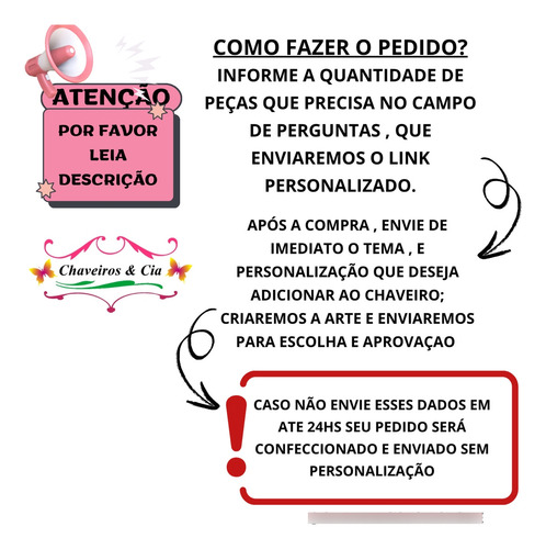 Lembrancinha Bela E A Fera * Chaveiro +card E Embalagem