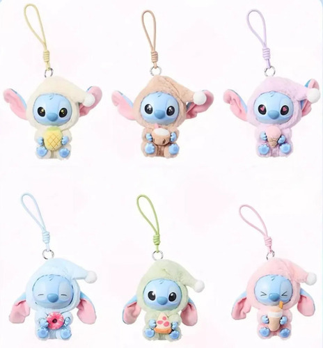 Stitch Caja Sorpresa Figura Con Disfraz Azar Estilo Labubu Stich