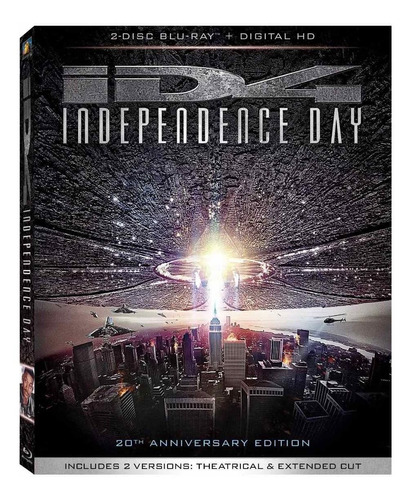 Blu-ray Independence Day / Dia De La Independencia Extendida