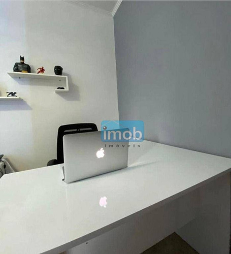 Imagem 8 de 17 de 50mts Da Praia , Apartamento Em Predio Com Elevador, 2 Dorms, 2 Wcs, Dep. Empregada E Vaga De Garagem Demarcada. - Ap7979