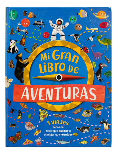 Mi Gran Libro De Aventuras / Pd., De Silver Dolphin. Editorial Silver Dolphin Infantil, Tapa Dura, Edición 01 En Español, 2023