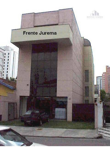 Imagem 27 de 28 de Salão, Ponto, Sobrado, Comercial Par Alugar Em Moema, 1555 M² Útil, 500 M² Total, 20 Vagas De Garagem, São Paulo. - Sl0193